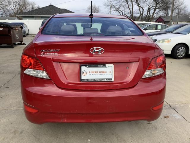 used 2014 Hyundai Accent car, priced at $6,995