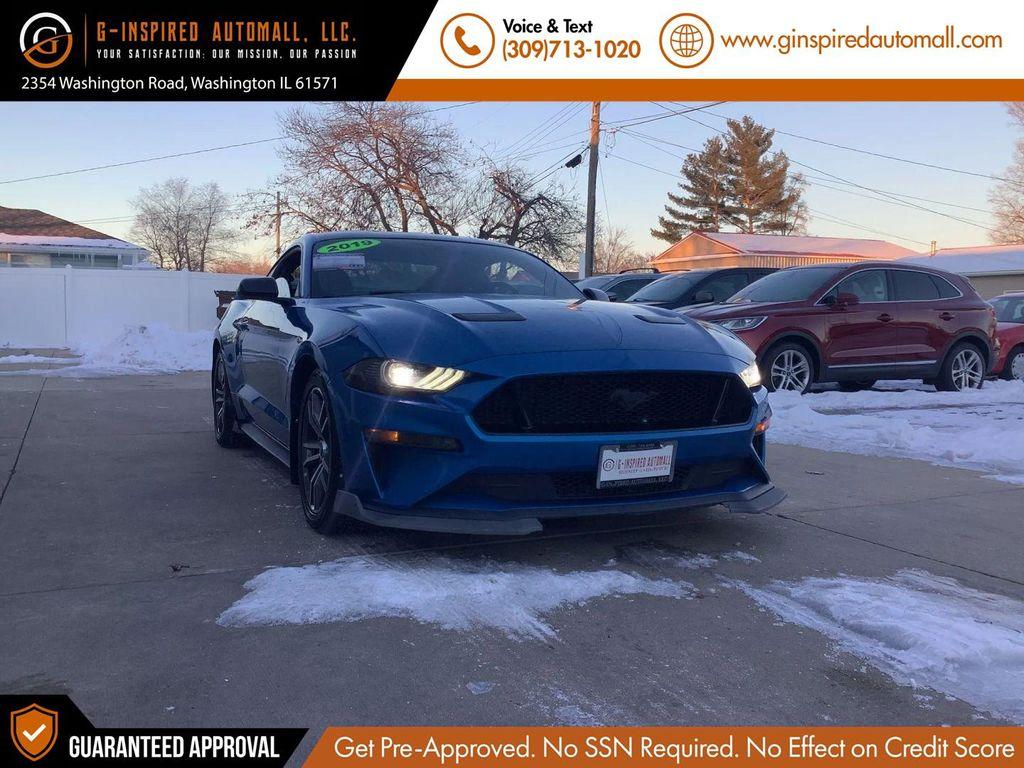 used 2019 Ford Mustang car, priced at $17,595