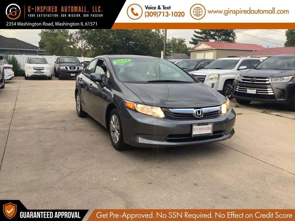 used 2012 Honda Civic car, priced at $9,995