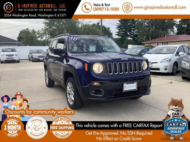 used 2017 Jeep Renegade car, priced at $13,995