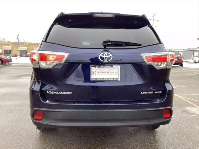 used 2015 Toyota Highlander car, priced at $17,995