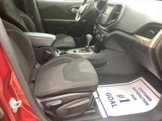 used 2015 Jeep Cherokee car, priced at $12,695