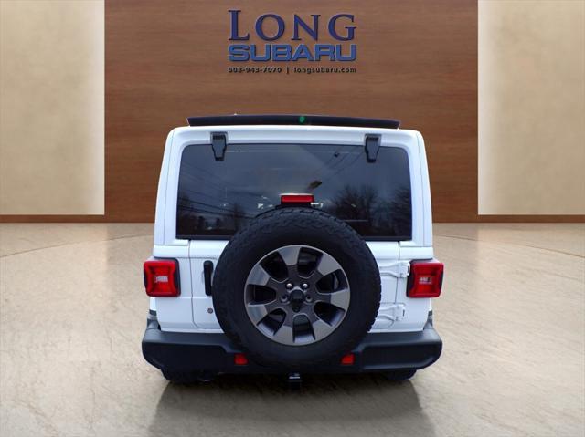 used 2020 Jeep Wrangler Unlimited car, priced at $31,990