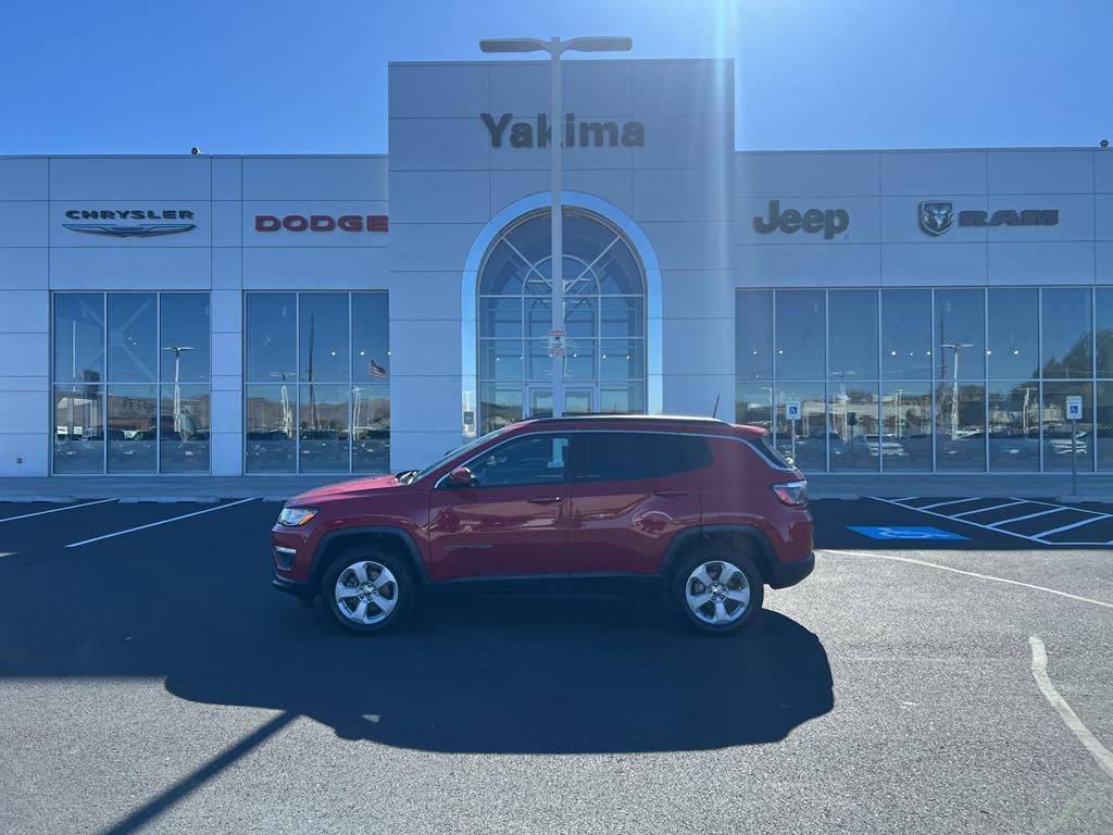 used 2021 Jeep Compass car, priced at $22,999