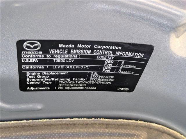 new 2025 Mazda Mazda3 car, priced at $30,163