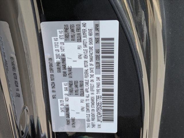 new 2025 Mazda MX-5 Miata RF car, priced at $39,747