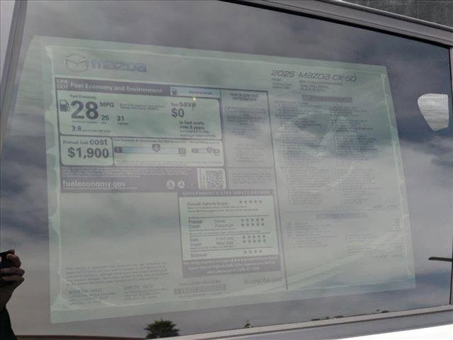 new 2025 Mazda CX-50 car, priced at $32,295