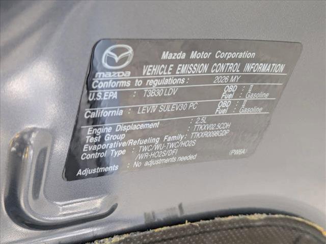 new 2026 Mazda Mazda3 car, priced at $32,910