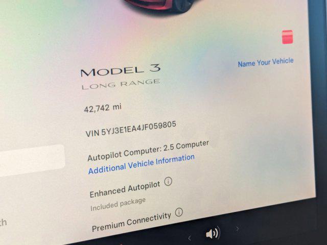 used 2018 Tesla Model 3 car, priced at $22,997