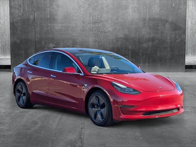 used 2018 Tesla Model 3 car, priced at $22,997