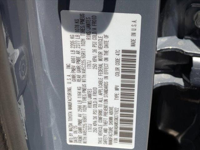 new 2025 Mazda CX-50 car, priced at $30,870