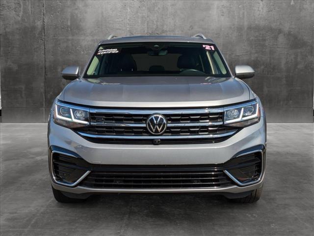 used 2021 Volkswagen Atlas car, priced at $34,497