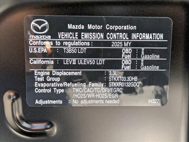 new 2025 Mazda CX-90 car, priced at $50,500