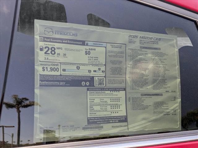 new 2025 Mazda CX-5 car, priced at $36,773