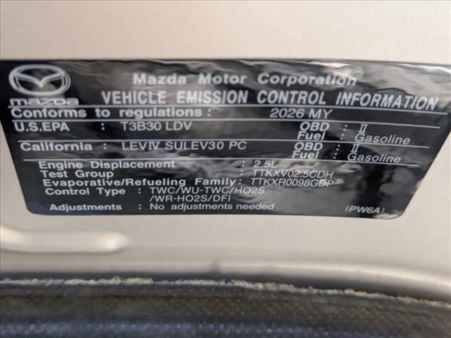 new 2026 Mazda Mazda3 car, priced at $28,490