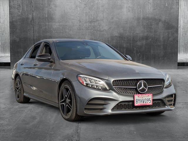 used 2021 Mercedes-Benz C-Class car, priced at $25,897