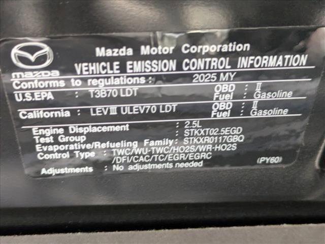 new 2025 Mazda CX-50 car, priced at $41,057
