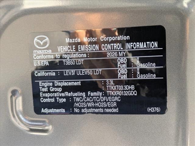 new 2026 Mazda CX-90 car, priced at $49,555