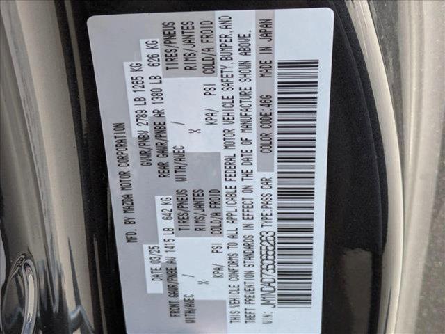 new 2025 Mazda MX-5 Miata car, priced at $37,620