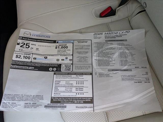 new 2025 Mazda CX-5 car, priced at $32,270