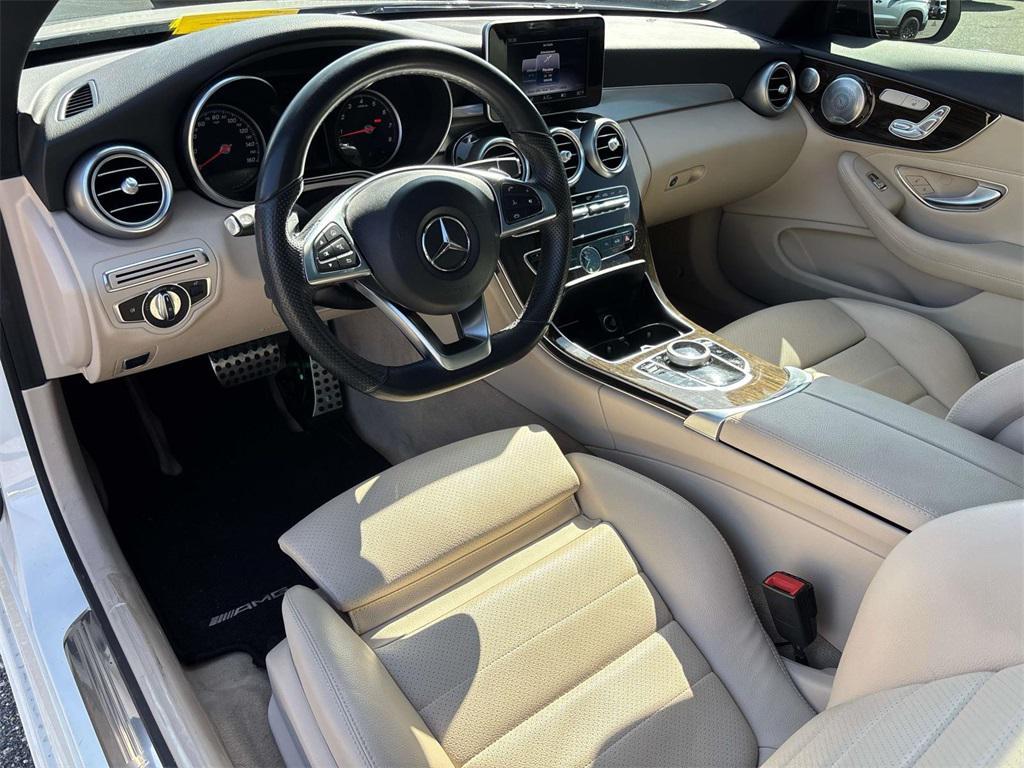 used 2018 Mercedes-Benz C-Class car, priced at $24,999