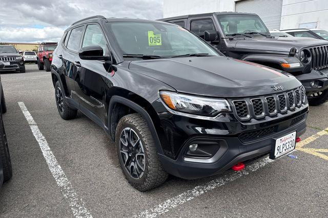 used 2024 Jeep Compass car, priced at $26,990