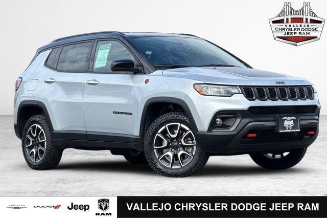 used 2024 Jeep Compass car, priced at $26,990
