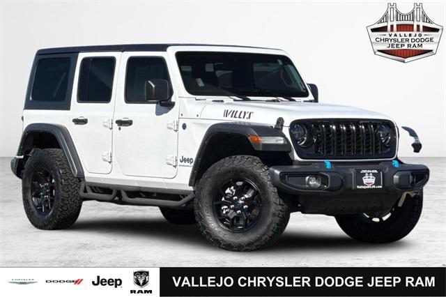 used 2024 Jeep Wrangler 4xe car, priced at $35,490