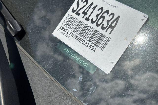 used 2022 Honda Civic car, priced at $27,490