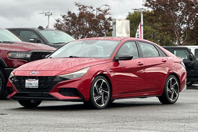 used 2022 Hyundai Elantra car, priced at $20,590