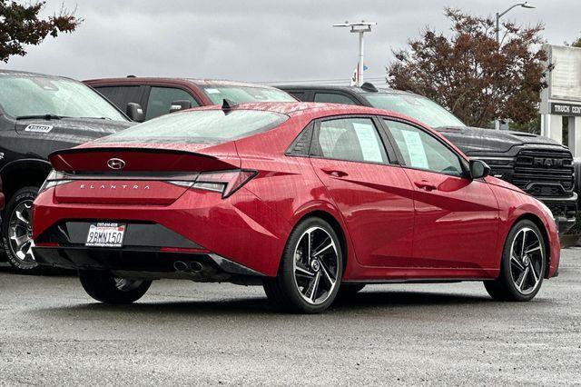 used 2022 Hyundai Elantra car, priced at $20,590