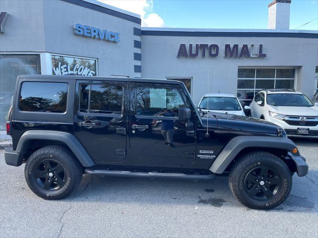 used 2016 Jeep Wrangler Unlimited car, priced at $22,475