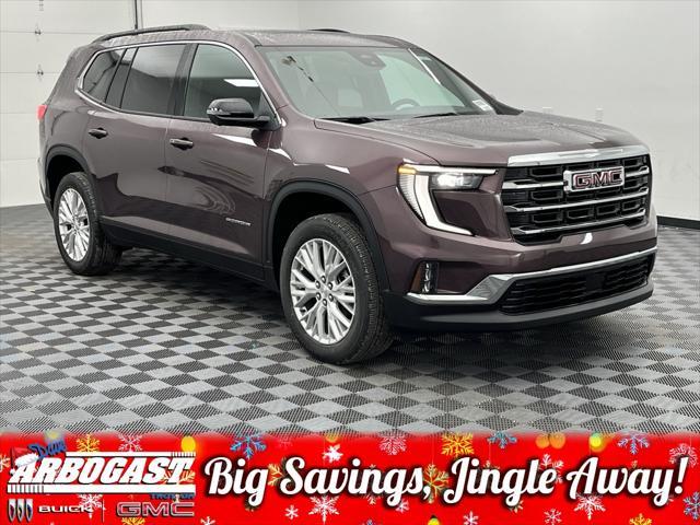 new 2025 GMC Acadia car, priced at $50,075