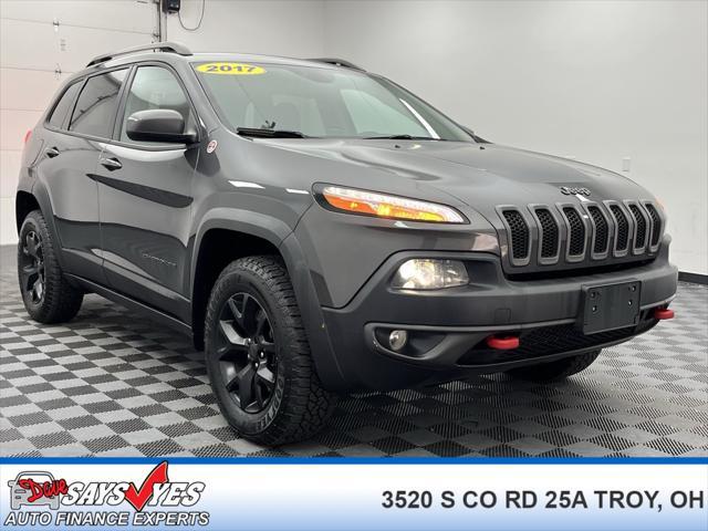 used 2017 Jeep Cherokee car, priced at $17,998