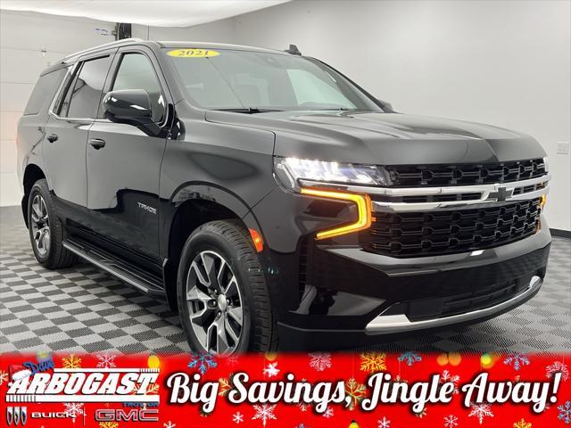 used 2021 Chevrolet Tahoe car, priced at $42,498