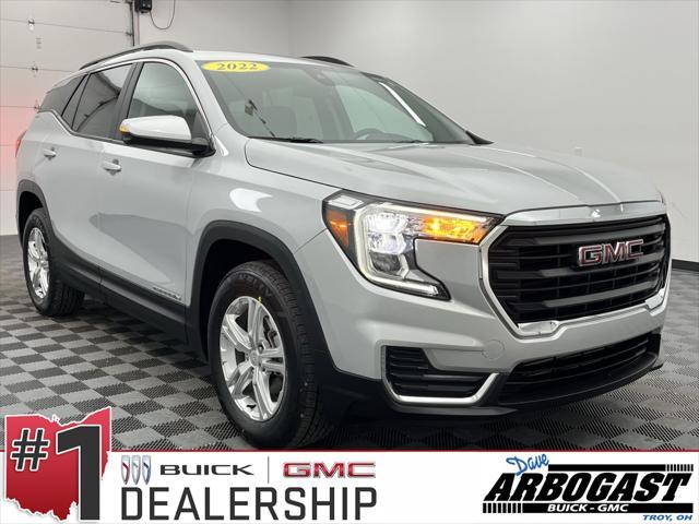 used 2022 GMC Terrain car, priced at $21,655