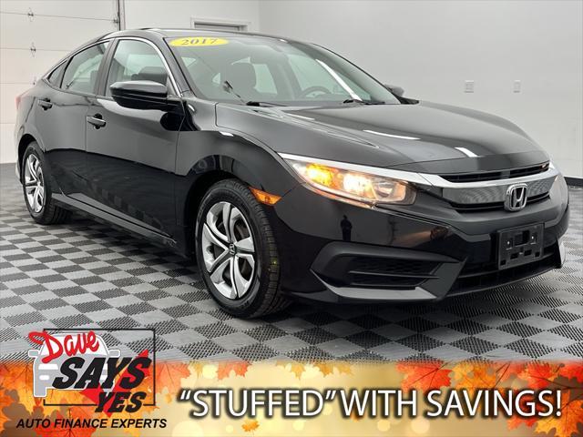 used 2017 Honda Civic car, priced at $15,298