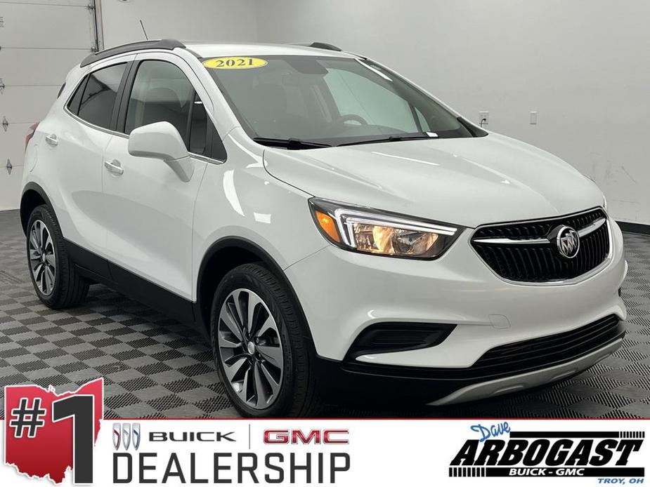 used 2021 Buick Encore car, priced at $19,443