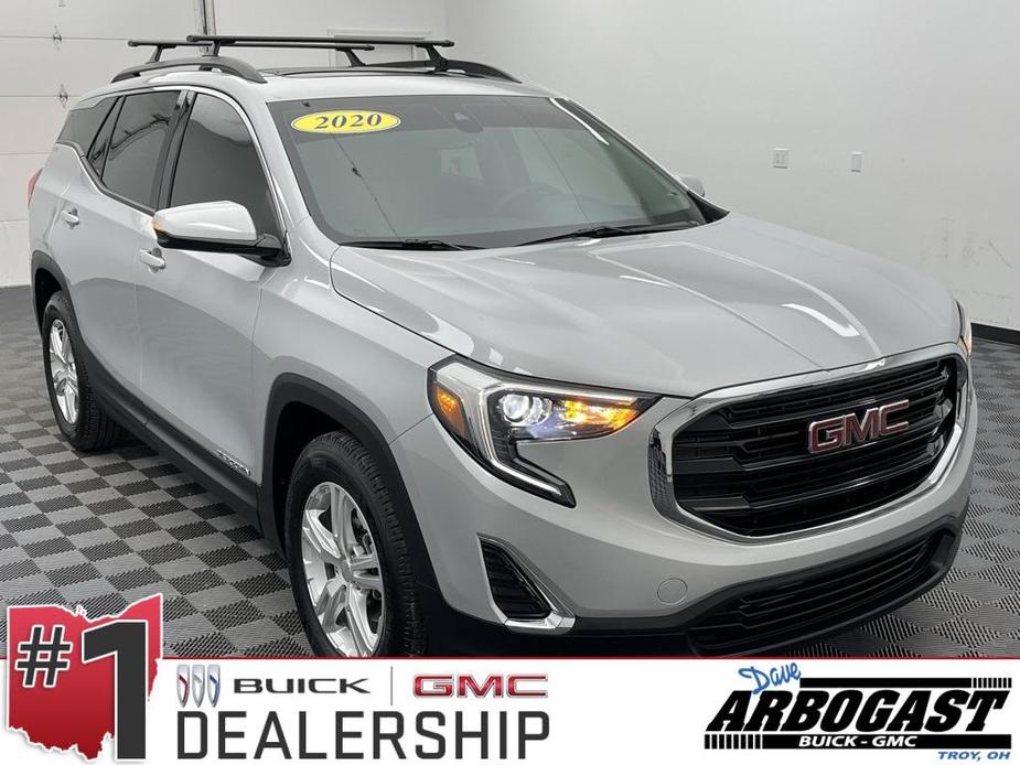 used 2020 GMC Terrain car, priced at $23,256