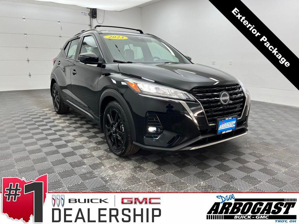 used 2023 Nissan Kicks car, priced at $18,769