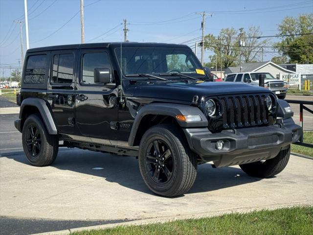 used 2023 Jeep Wrangler car, priced at $39,929