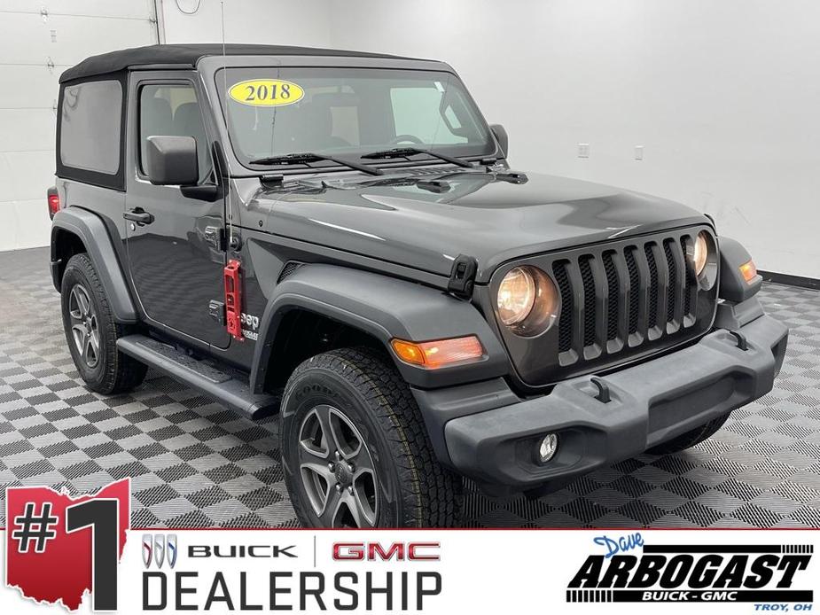 used 2018 Jeep Wrangler car, priced at $24,571