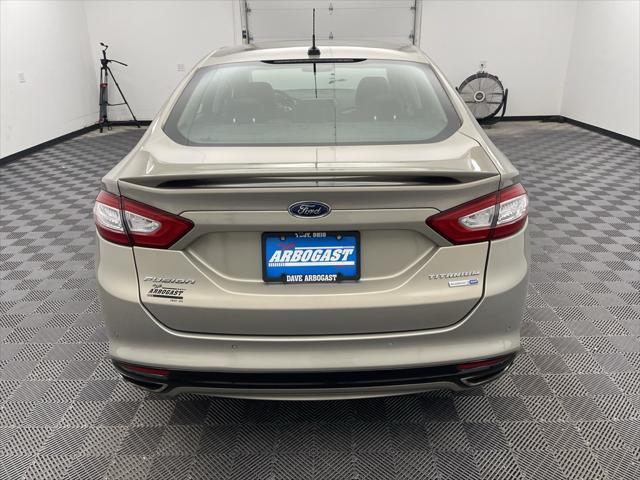 used 2016 Ford Fusion car, priced at $15,495