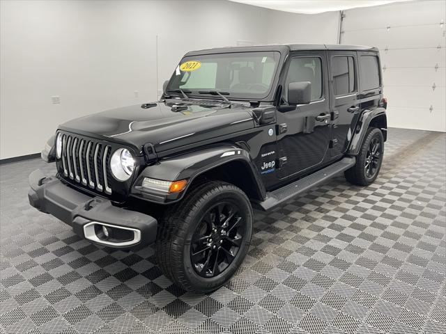 used 2021 Jeep Wrangler Unlimited 4xe car, priced at $30,648