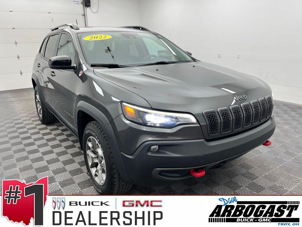 used 2022 Jeep Cherokee car, priced at $24,135