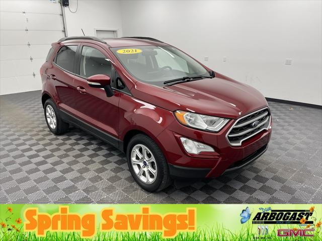 used 2021 Ford EcoSport car, priced at $17,946