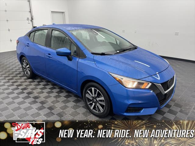 used 2021 Nissan Versa car, priced at $16,495