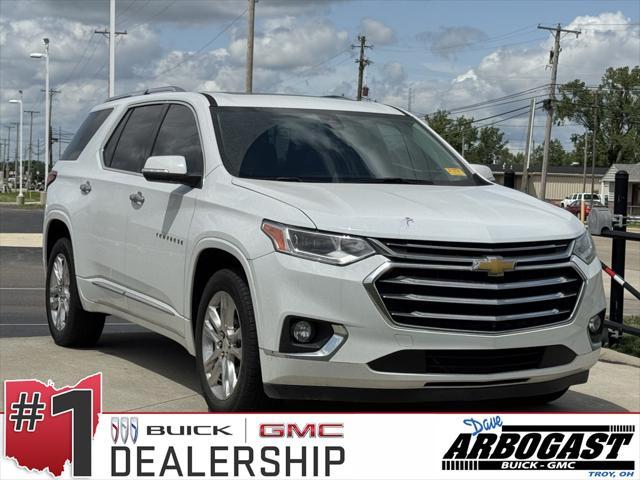 used 2021 Chevrolet Traverse car, priced at $34,495