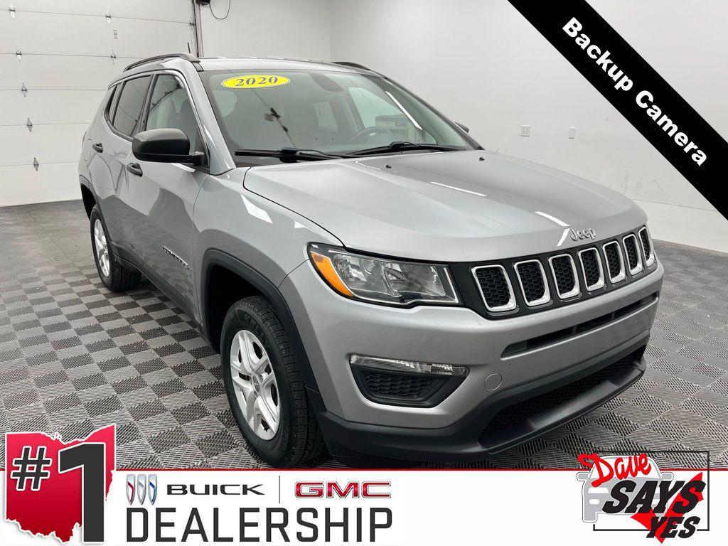used 2020 Jeep Compass car, priced at $13,796