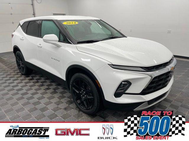 used 2024 Chevrolet Blazer car, priced at $27,082